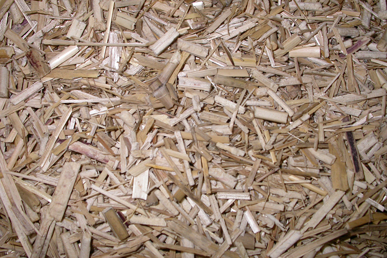 Wood chips.