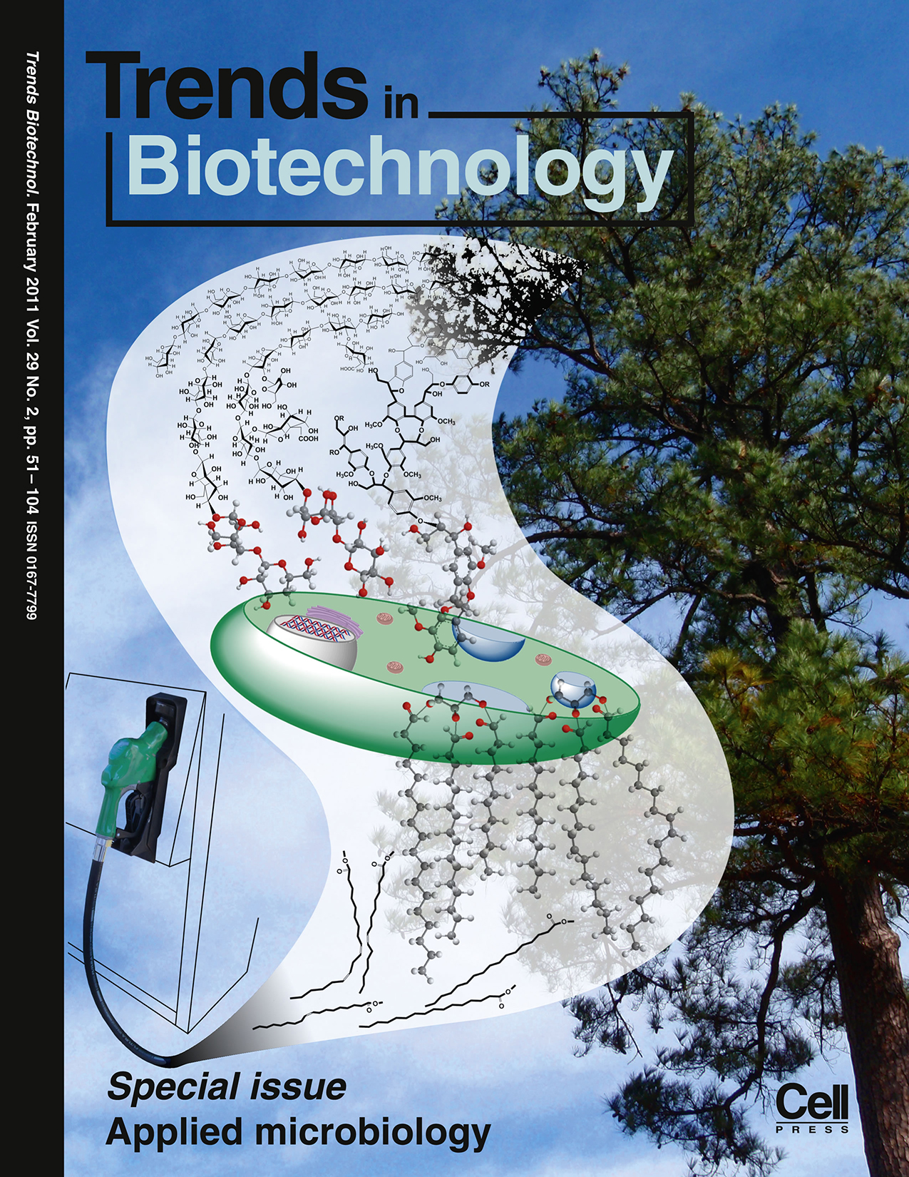 Trends in Biotechnology February 2011 cover.